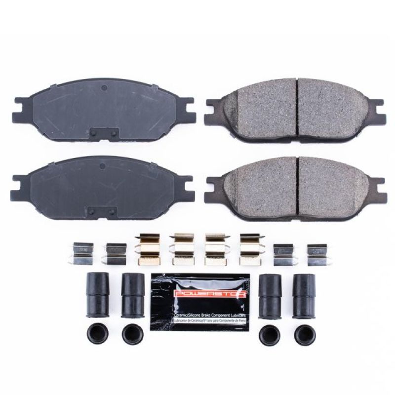 Power Stop 99-03 Ford Windstar Front Z23 Evolution Sport Brake Pads w/Hardware Brake Pads - Performance PowerStop