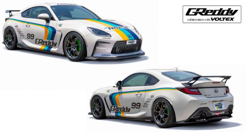 GReddy 2022+ Subaru BRZ X VOLTEX Aero Kit Front Under Spoiler FRP Lips & Splitters GReddy