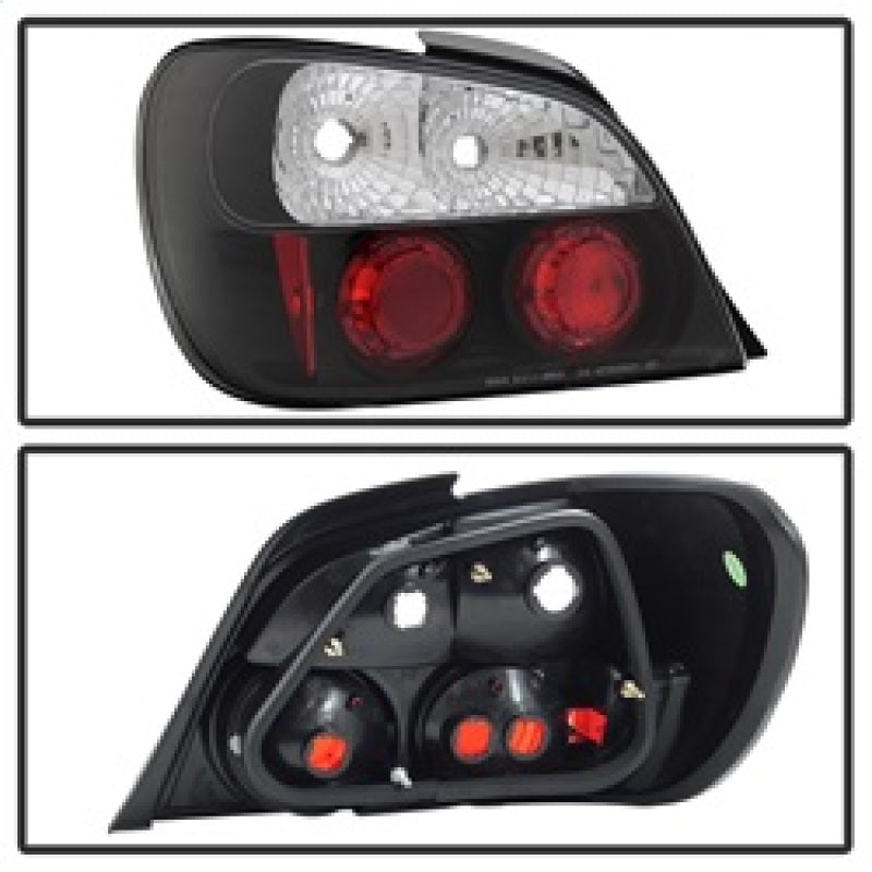 Spyder Subaru Impreza WRX/Sti 02-03 4Dr (Not Fit Wagon)Euro Style Tail Lights Black ALT-YD-SI01-BK Tail Lights SPYDER