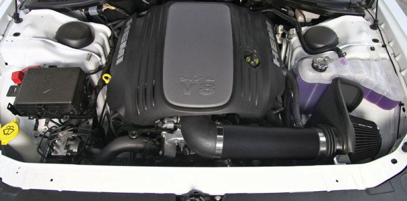 Spectre 11-19 Dodge Challenger/Charger 5.7L V8 Air Intake Kit - Black w/Black Filter Cold Air Intakes Spectre