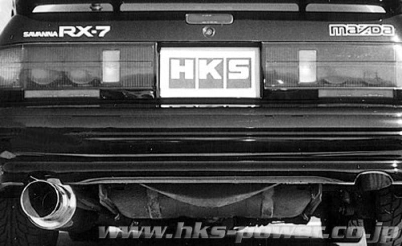 HKS SILENT Hi-POWER TURBO E-FC3S 13B-T Catback HKS