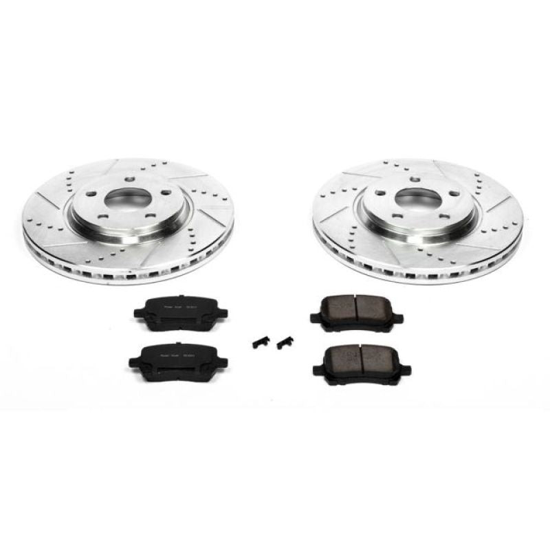 Power Stop 2007 Chevrolet Cobalt Front Z23 Evolution Sport Brake Kit Brake Kits - Performance D&S PowerStop