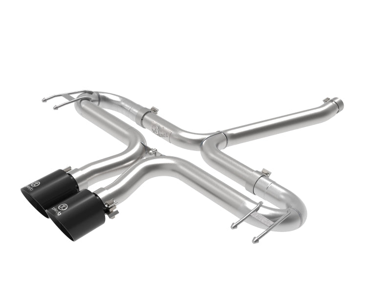 aFe Takeda 2-1/2in 304 SS Axle-Back Exhaust w/Black Tips 17-20 Honda Civic Sport L4-1.5L (t) Axle Back aFe