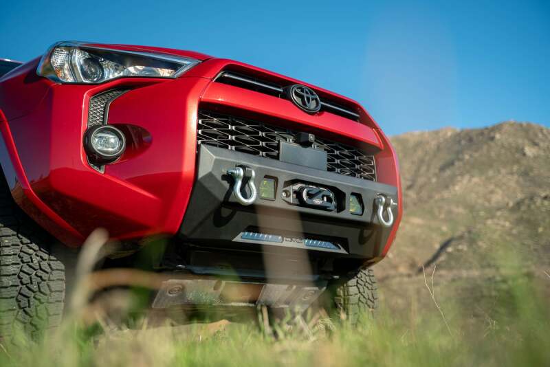 DV8 Offroad 14-24 Toyota 4Runner Centric Series Winch Front Bumper Bumpers - Steel DV8 Offroad
