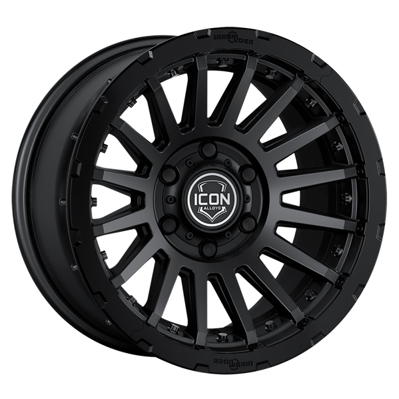ICON Recon Pro 17x8.5 6 x 5.5 25mm Offset 5.75in BS Satin Black Wheel Wheels - Cast ICON