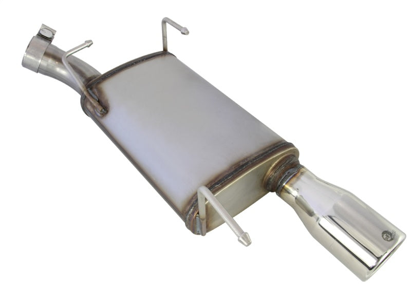 aFe Axle-Back Exhaust 2.5in 409SS w/Polished Tip 05-09 Ford Mustang V6 4.0L Axle Back aFe
