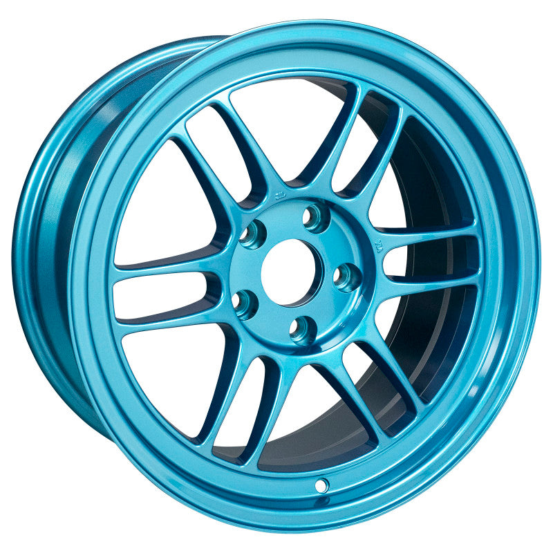 Enkei RPF1 17x9 5x114.3 22mm Offset 73mm Bore Emerald Blue Wheel (MOQ 40) Wheels - Cast Enkei