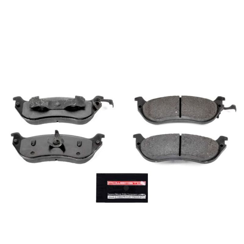 Power Stop 96-02 Ford Crown Victoria Rear Z36 Truck & Tow Brake Pads w/Hardware Brake Pads - Performance PowerStop