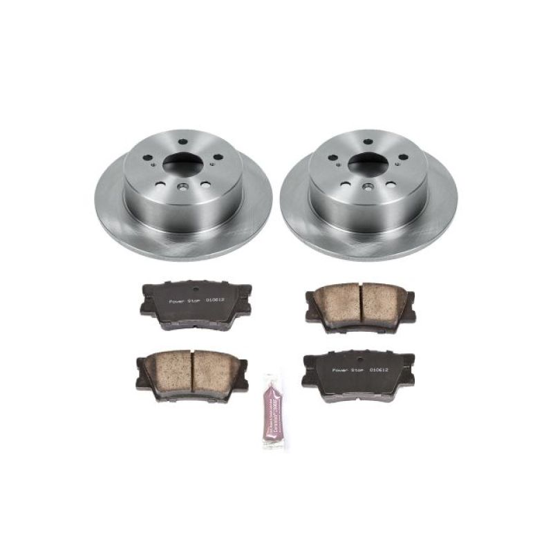 Power Stop 13-18 Lexus ES300h Rear Autospecialty Brake Kit Brake Kits - OE PowerStop