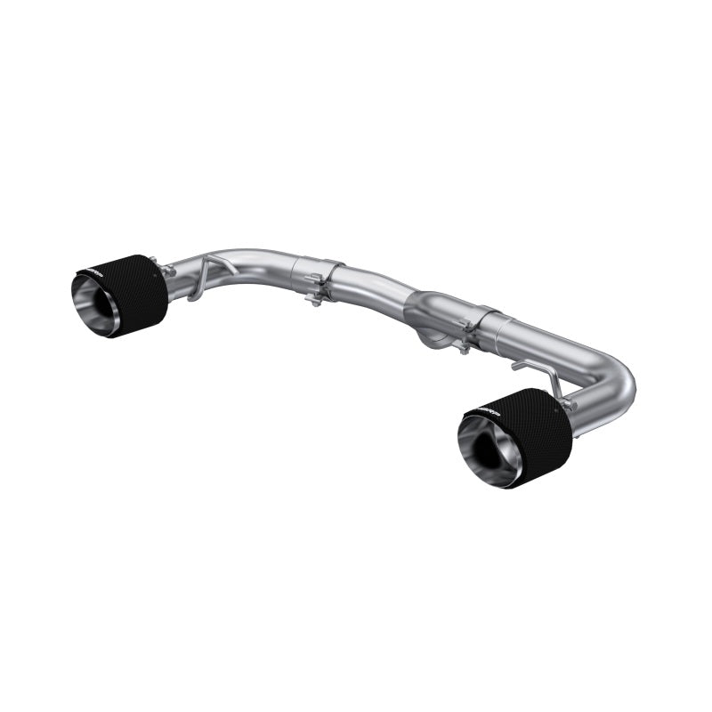 MBRP 2022 Subaru BRZ 2.4L/Toyota GR86 2.4L 2.5in Dual Split Rear Exit w/5in OD CF Tips - T304 Axle Back MBRP