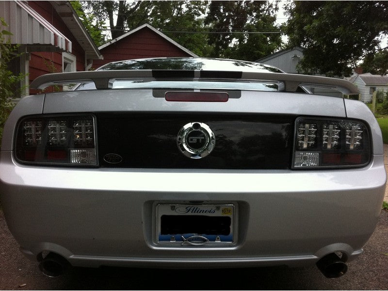 Spyder Ford Mustang 05-09 LED Tail Lights Black ALT-YD-FM05-LED-BK Tail Lights SPYDER