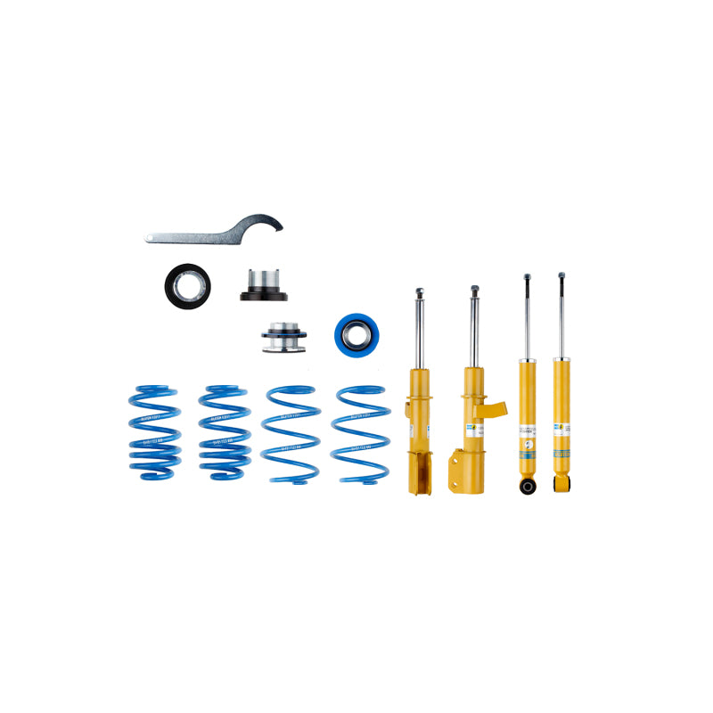 Bilstein B14 (PSS) 2016-2018 Smart Fortwo Front and Rear Performance Suspension Kit Coilovers Bilstein