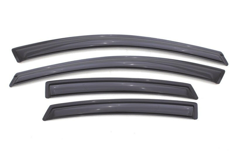 AVS 13-16 Dodge Dart Ventvisor Outside Mount Window Deflectors 4pc - Smoke Wind Deflectors AVS