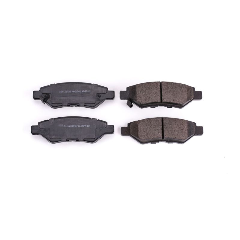 Power Stop 08-14 Cadillac CTS Rear Z16 Evolution Ceramic Brake Pads Brake Pads - OE PowerStop