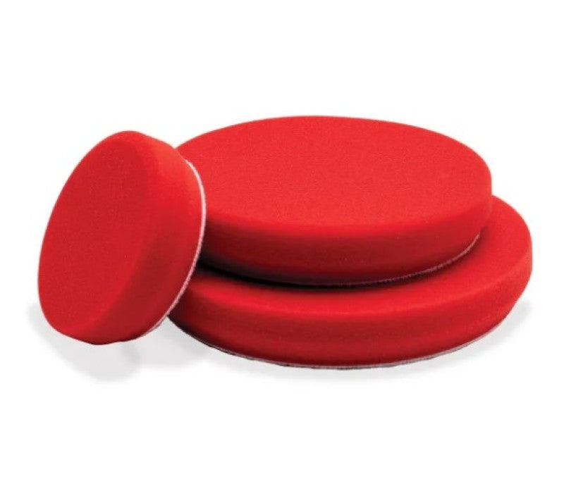 Griots Garage 3in Red Waxing Pads (Set of 3) - Single Pads & Sponges Griots Garage
