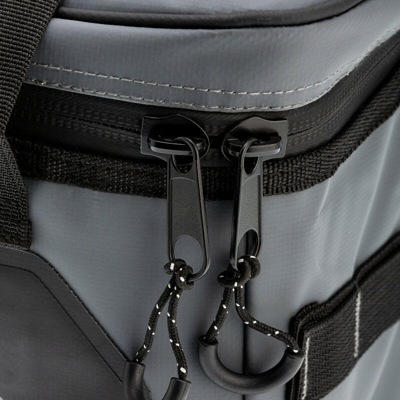 ARB Cooler Bag Charcoal w/ Red Highlights 15in L x 11in W x 9in H Holds 22 Cans Tow Straps ARB