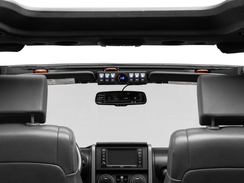 Raxiom 07-18 Jeep Wrangler JK Control Box w/ Switch Panel Throttle Controllers Raxiom