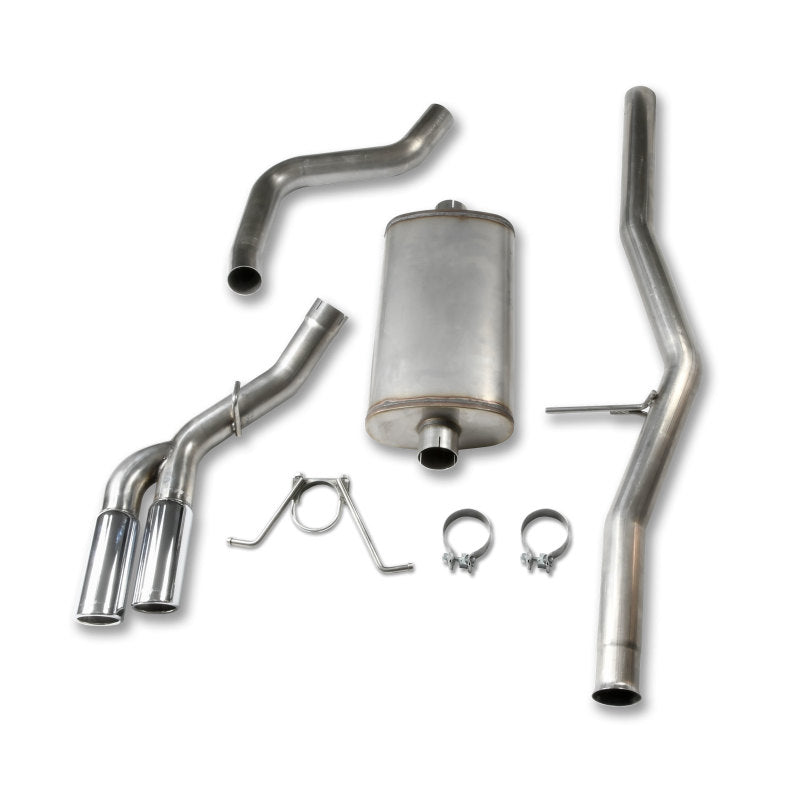JBA 04-19 Chevy Silverado 4.8L/5.3L (Excl Reg Cab) 304SS Dual Exit Cat-Back Exhaust w/3in Tips Catback JBA