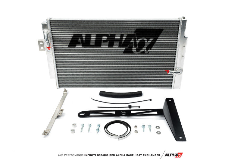 AMS Performance Infiniti 17+ Q60 / 16+ Q50 3.0TT VR30 Alpha Race Heat Exchanger Intercoolers AMS