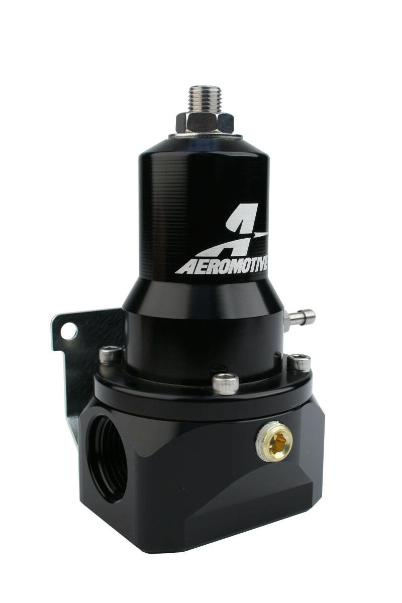 Aeromotive Regulator - 30-120 PSI - .313 Valve - 2x AN-10 Inlets / AN-10 Bypass Fuel Pressure Regulators Aeromotive