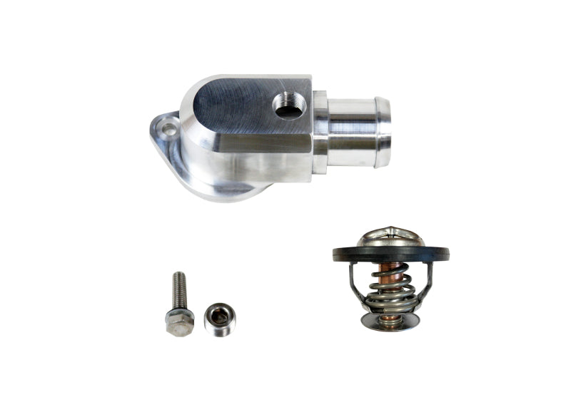 Granatelli 18-19 Jeep Trackhawk Billet Thermostat Housing w/160 Deg Thermostat Thermostats Granatelli Motor Sports