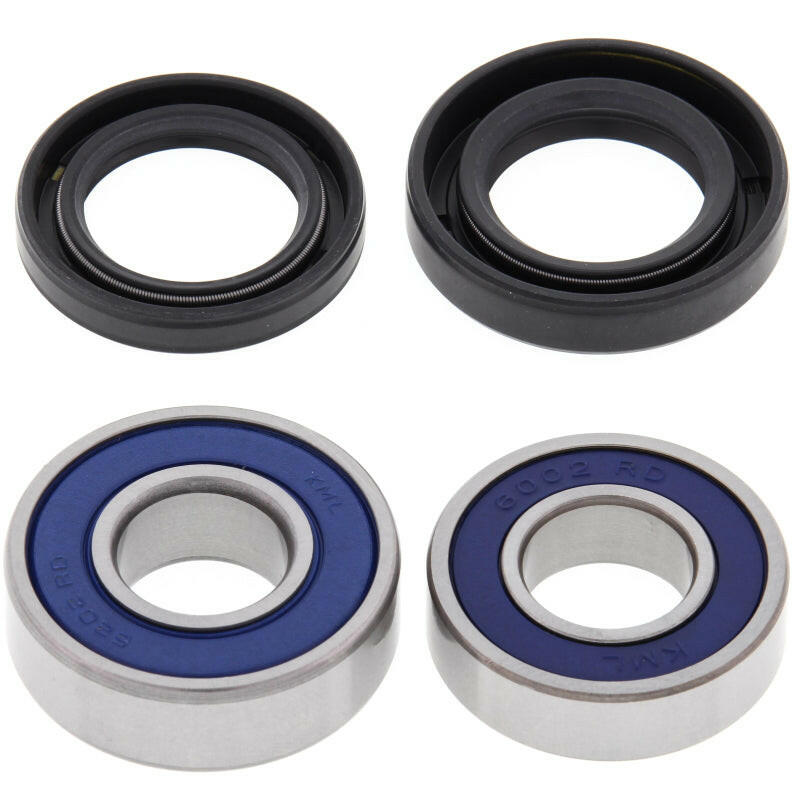 All Balls Racing 86-02 Honda CR80R Wheel Bearing Kit - Rear Wheel Bearings All Balls Racing