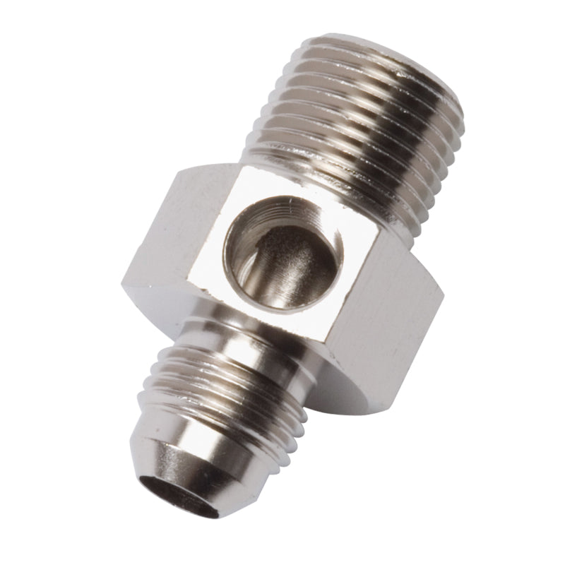 Russell Performance -6 AN Flare to 1/4in Pipe Pressure Adapter (Endura) Fittings Russell