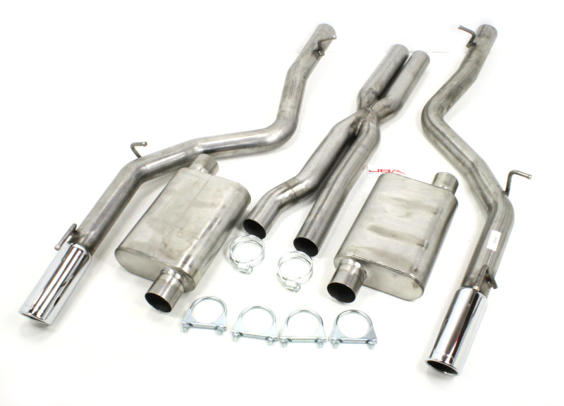 JBA 12-14 Chrysler 300C SRT8 6.1L/6.4L 409SS Dual Rear Exit Cat-Back Exhaust Catback JBA