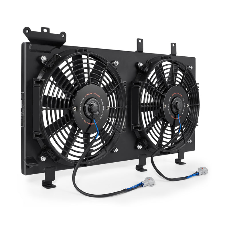 Mishimoto 01-07 Subaru WRX/STI PNP Aluminum Fan Shroud Black Fans & Shrouds Mishimoto