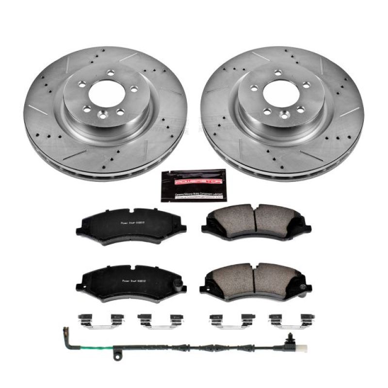 Power Stop 11-16 Land Rover LR4 Front Z23 Evolution Sport Brake Kit Brake Kits - Performance D&S PowerStop