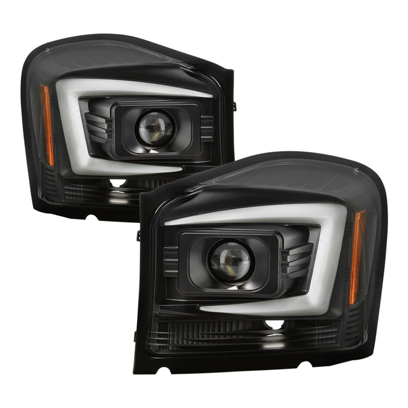 Spyder 04-06 Dodge Durango Projector Headlights - Black PRO-YD-DDU04-LB-BK Headlights SPYDER