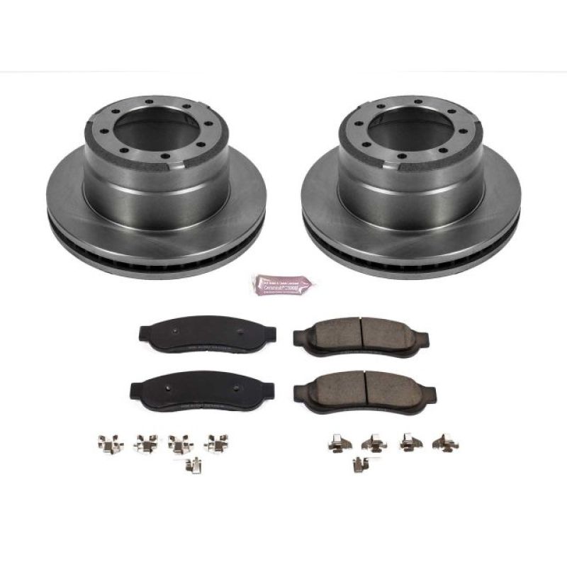 Power Stop 10-12 Ford F-350 Super Duty Rear Autospecialty Brake Kit Brake Kits - OE PowerStop