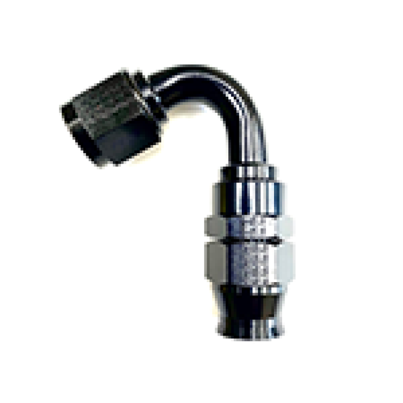 Fragola -10AN Real Street x 120 Degree Hose End Black For PTFE Hose Fittings Fragola