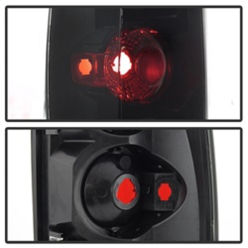 Spyder Cadillac Escalade 02-06 Euro Tail Lights Black Smoke ALT-YD-CE02-BSM Tail Lights SPYDER