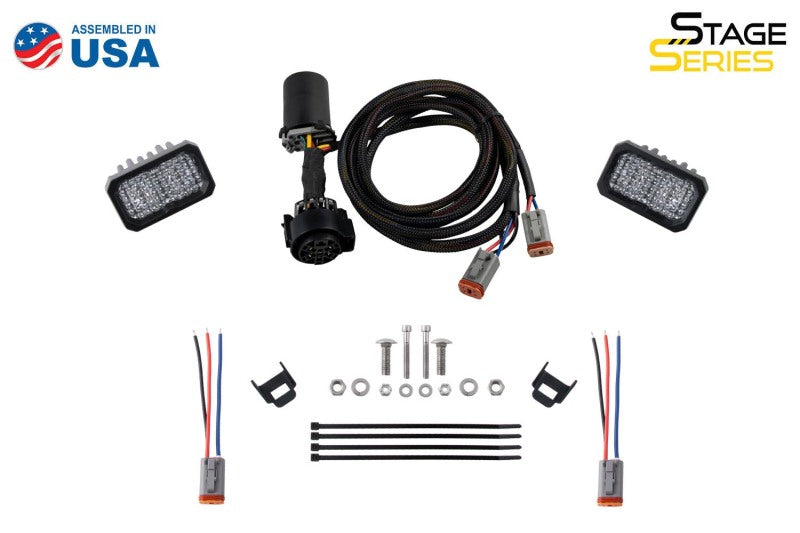 Diode Dynamics 2022 Toyota Tundra C2 Sport Stage Series Reverse Light Kit Light Accessories and Wiring Diode Dynamics
