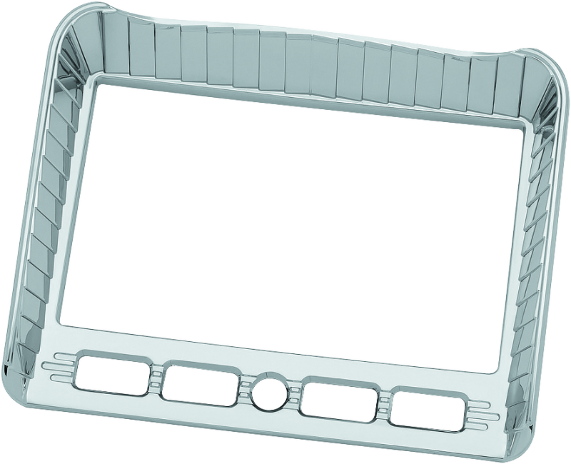 Kuryakyn Stereo Accent Chrome Exterior Trim Kuryakyn