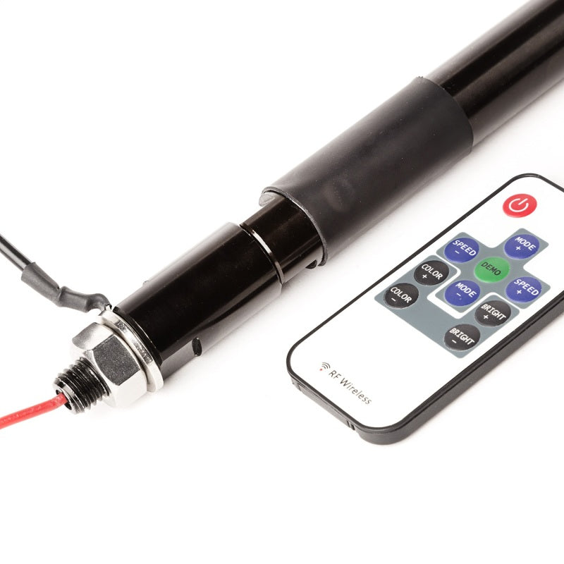 Rugged Ridge 39in RGB Lighted Whip Antennas Rugged Ridge