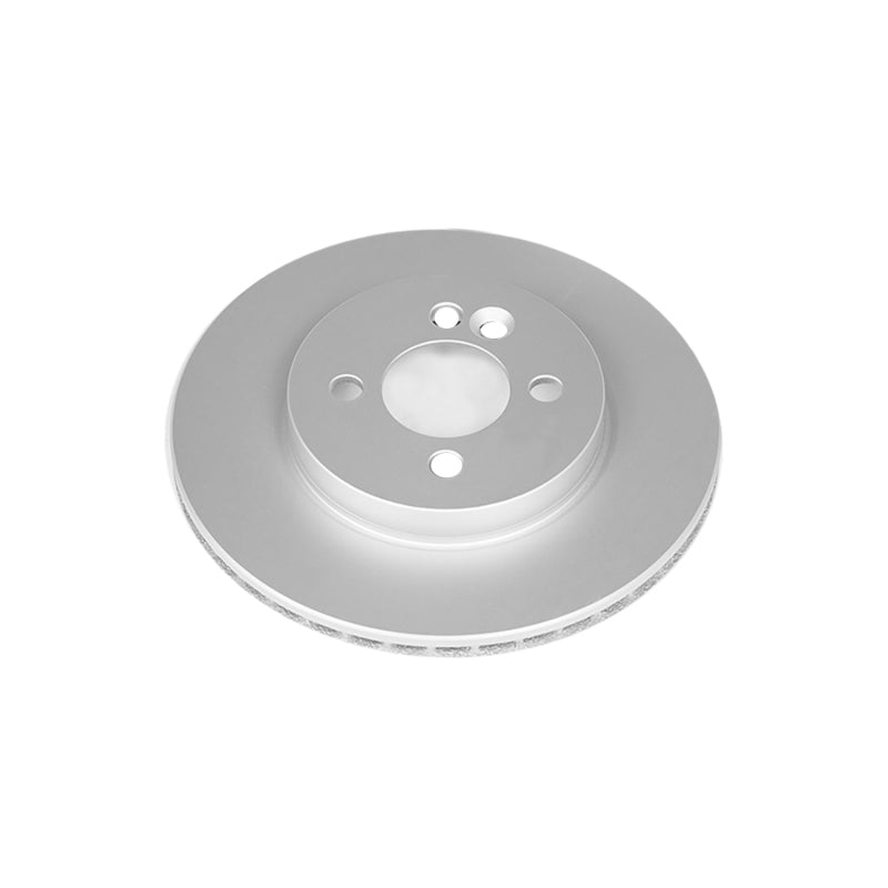 Power Stop 07-16 Mini Cooper Front Evolution High Carbon Geomet Coated Rotor Brake Rotors - OE - Cryo PowerStop