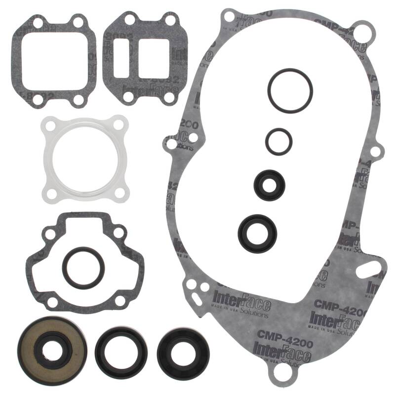 Vertex Gaskets 90-09 Yamaha PW50 Complete Gasket Kit w/ Oil Seals Engine Hardware Vertex Pistons