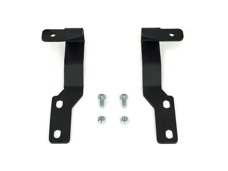 Cali Raised 05-15 Toyota Tacoma Low Profile Led Ditch Light Brackets Kit - Brackets Only / No Switch Light Mounts Cali Raised LED