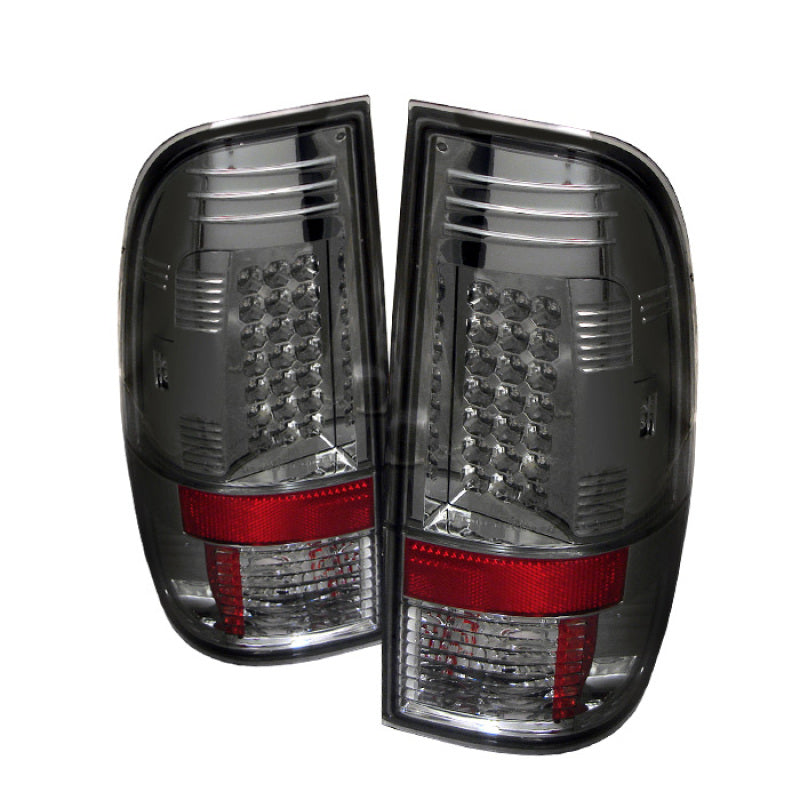 Spyder Ford Super Duty 08-15 LED Tail Lights Smoke ALT-YD-FS07-LED-SM Tail Lights SPYDER