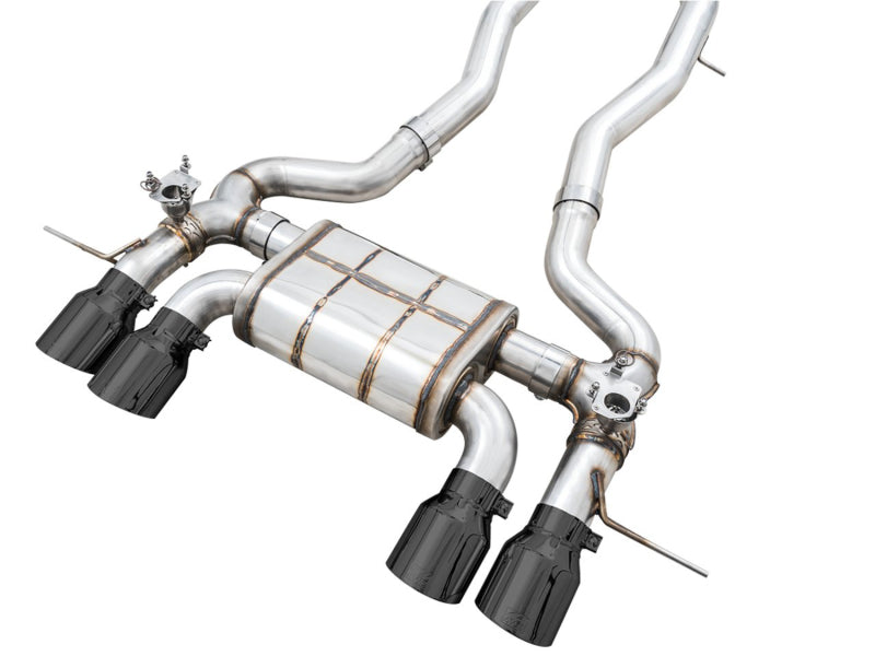 AWE Tuning SwitchPath Cat-Back Exhaust for BMW G8X M3/M4 - Diamond Black Tips Catback AWE Tuning