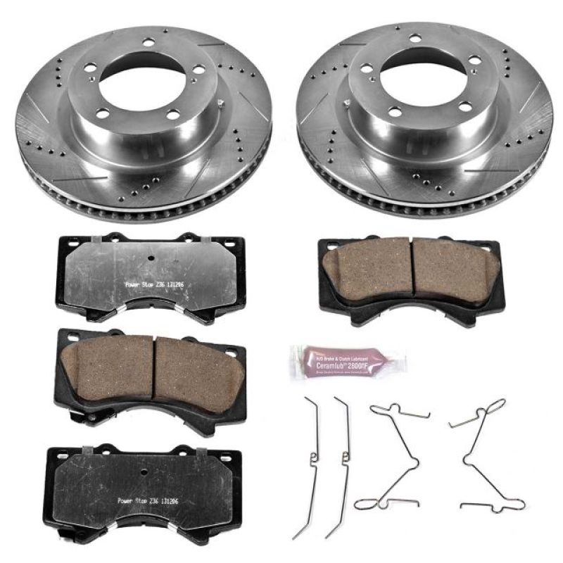 Power Stop 08-11 Lexus LX570 Front Z36 Truck & Tow Brake Kit Brake Kits - Performance D&S PowerStop