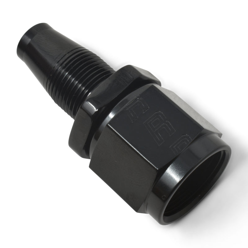 Russell Performance -8 AN Straight Hose End Without Socket - Black Fittings Russell