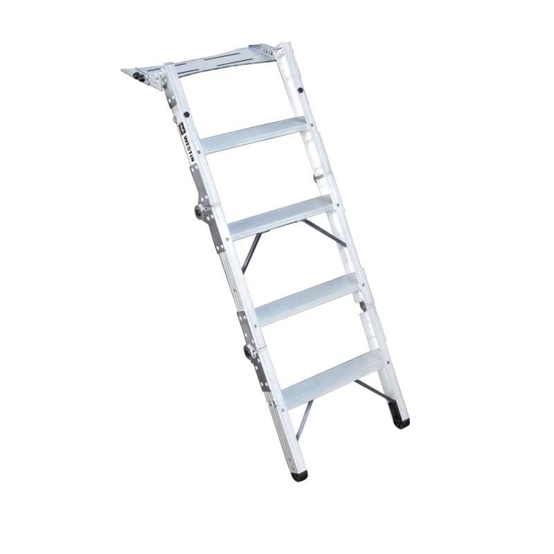 Westin Truck-Pal Tailgate Ladder - Aluminum Truck Steps Westin