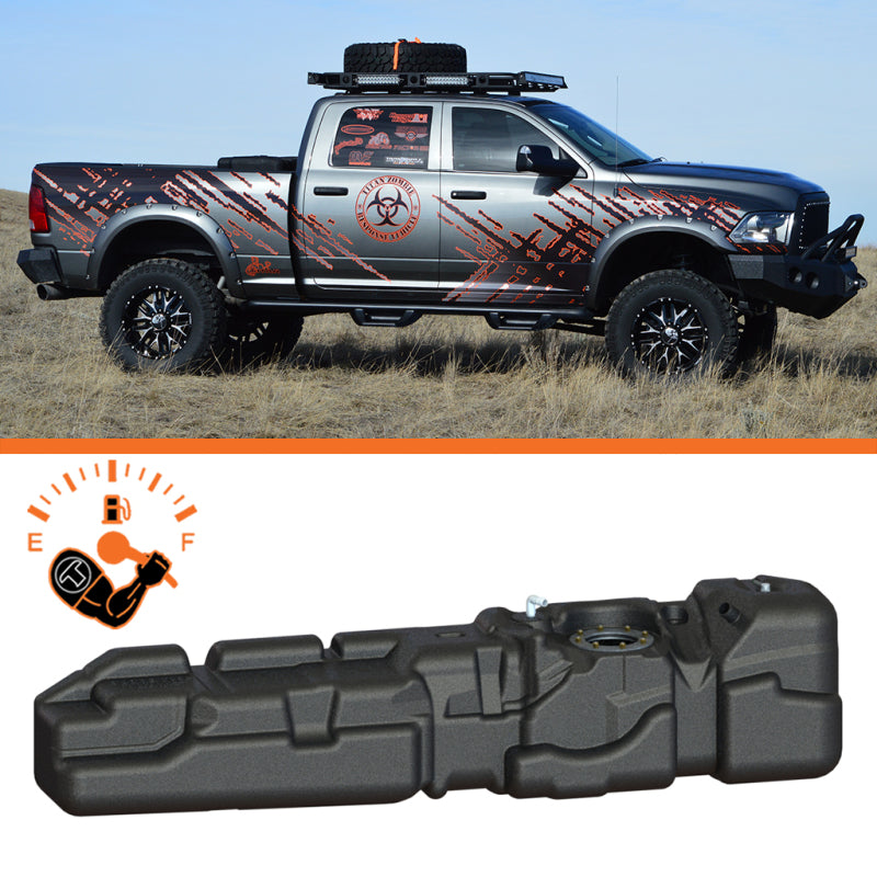 Titan Fuel Tanks 10-12 RAM 2500/3500 Cummins Crew Cab Short Bed 56 Gallon XXL Mid-Ship Fuel Tank Fuel Tanks Titan Fuel Tanks