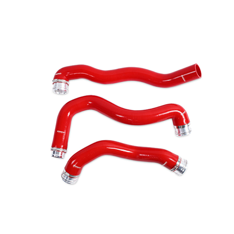 Mishimoto 08-10 Ford 6.4L Powerstroke Coolant Hose Kit (Red) Hoses Mishimoto
