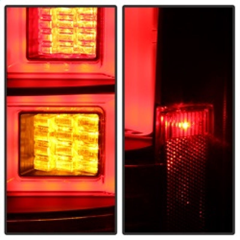 Spyder Land Rover Discovery 3 LR3 05-09 Light Bar LED Tail Lights Black ALT-YD-LRD05-LED-BK Tail Lights SPYDER