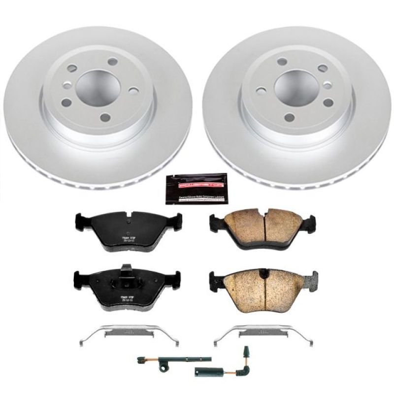 Power Stop 04-10 BMW X3 Front Z23 Evolution Sport Coated Brake Kit Brake Kits - Performance D&S PowerStop