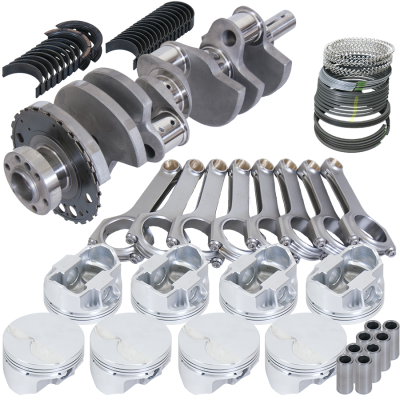 Eagle Chevy LS1 4.000in Crank 24 Tth Reluctor 6.125in H-Beam -5cc 3.913in Pistons Rotating Assembly Rotating Assemblies Eagle